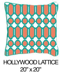 Hollywood Lattice Orange/Green